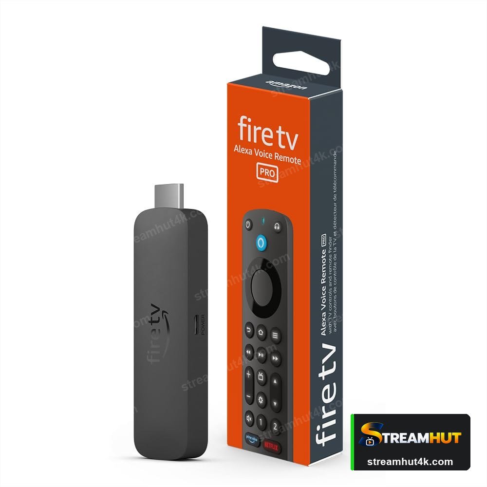 Amazon Fire TV Stick 4K Max streaming device with remote