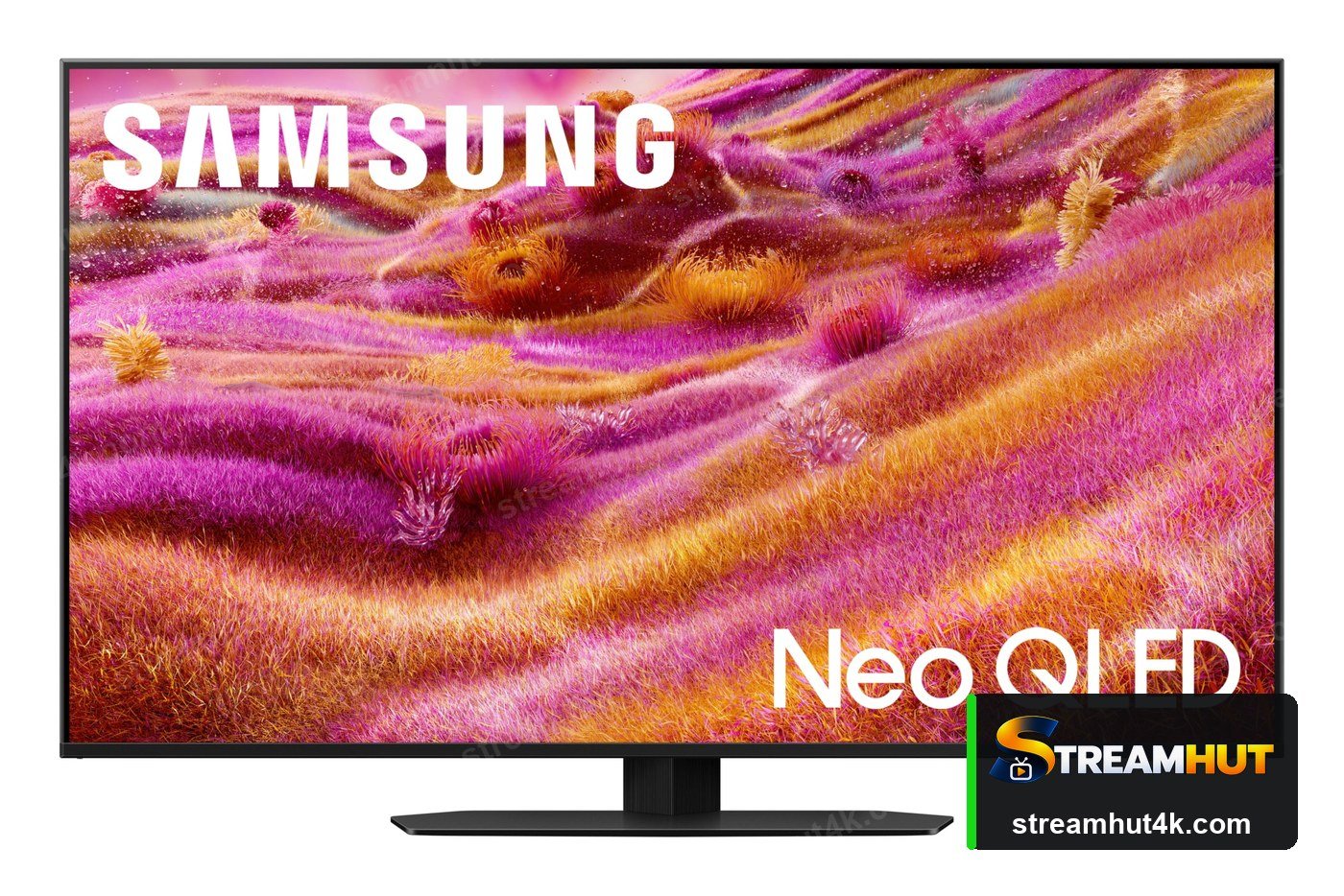 4K television showing IPTV content